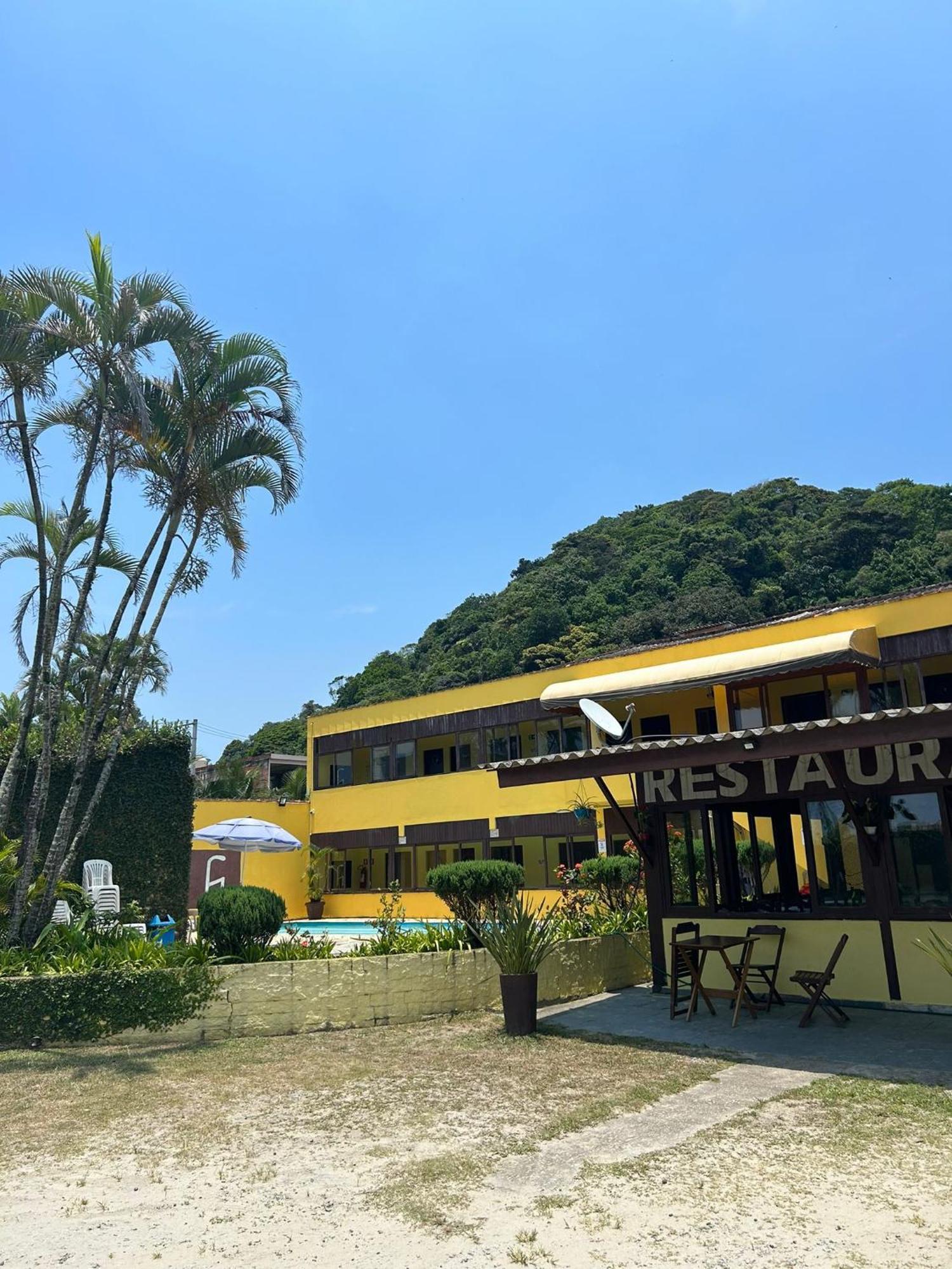 Pousada E Restaurante Frente Mar H Guaruja Bagian luar foto